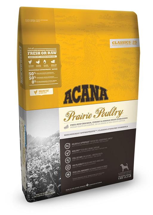 Acana Prairie Poultry корм для дорослих собак всіх порід 11.4 кг (56011)